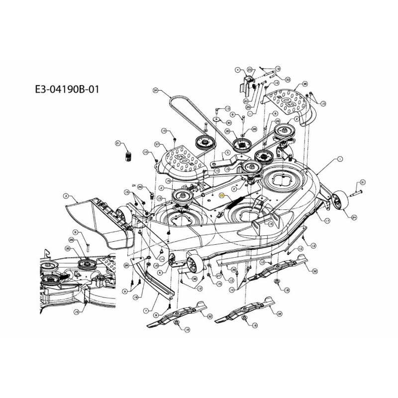 Ressort 732-04609 ORIGINAL MTD