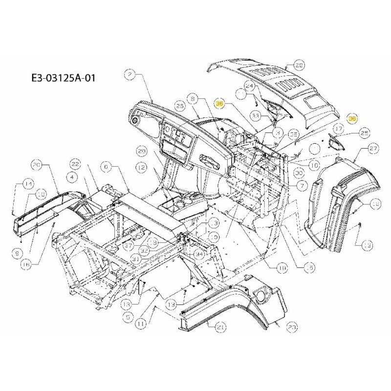 ALAMBRE DE AMARRE 746-04328 ORIGINAL MTD