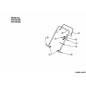 Boîtier de papillon sans levier 746-0875 d'origine MTD Boîtier de papillon sans levier 746-0875 d'origine MTD