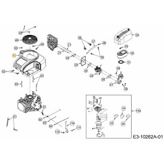 SCUDO D'ARIA 751-14128B ORIGINALE MTD