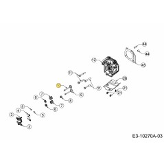 VÁLVULA EXTRA 751-14224 ORIGINAL MTD | Newgardenstore.eu