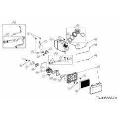 Aktivkohlefilter 751-14442 Original MTD