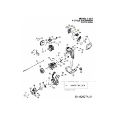 Vergaserdichtung 753-05366 Original MTD | Newgardenstore.eu
