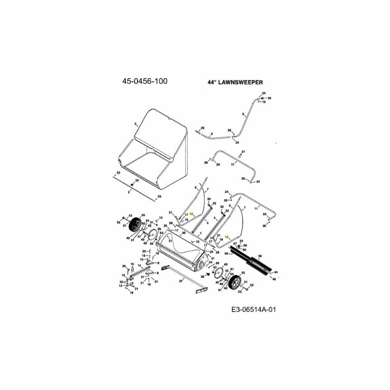 UNTERES TANKRÜMROHR AF-40897 ORIGINAL MTD