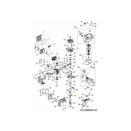 2044360 092.63.819 ORIGINAL MTD | Newgardenstore.eu