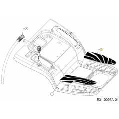 PAD FENDER LH 631-05526 ORIGINAL MTD