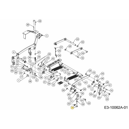 Boulon à œil 5/8-11 x 3,63 710-06428 d'origine MTD | Newgardenstore.eu
