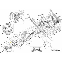 Circlip 716-04055 ORIGINAL MTD