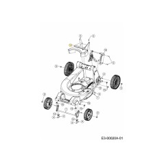 Abdeckung: Gürtel: 53 cm: CUB CADET 731-13233 ORIGINAL MTD | Newgardenstore.eu