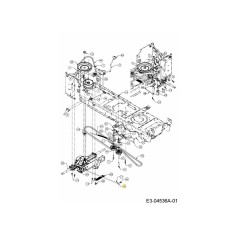 TRASMISSIONE LT FRENO A BASTONE NX-9 747-04984 ORIGINALE MTD | Newgardenstore.eu