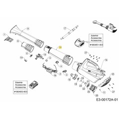 TUBE UPPER PART 841-060150 ORIGINAL MTD | Newgardenstore.eu