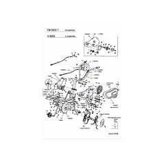 FILO BOWDEN 092.48.583 ORIGINALE MTD