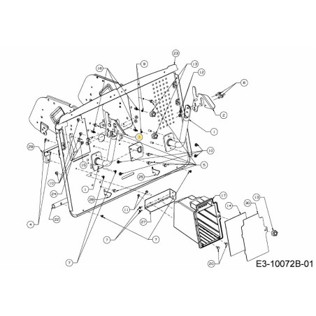 ASM : BRKT : PIVOT : SAC : ELEC : LH 683-05451A-Z ORIGINAL MTD | Newgardenstore.eu