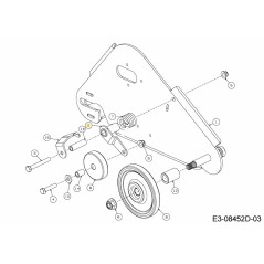 SOPORTE ASM CUBIERTA LOCA 684-05052637 ORIGINAL MTD | Newgardenstore.eu