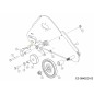 STAFFA ASM DECK ROLLER 684-05052637 ORIGINALE MTD