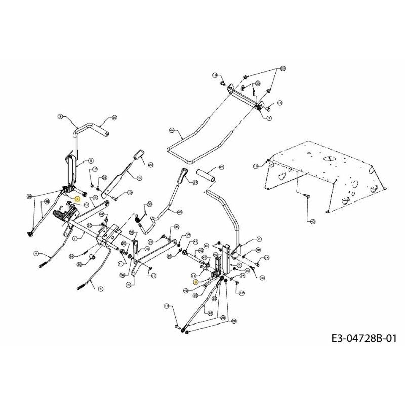 HALTERUNGSSCHALTER 703-06096A ORIGINAL MTD