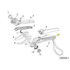 coupelle supérieure 7304011 ORIGINAL MTD