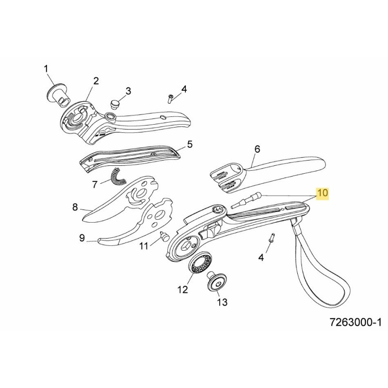 upper cup 7304011 ORIGINAL MTD