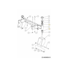 BRG SFERA 25X52X15 6205 741-05022A ORIGINALE MTD