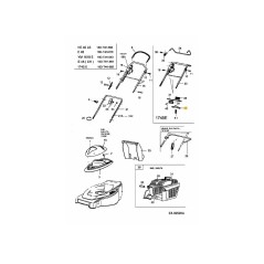 VARILLA:RET:CABLE:ELEC 747-2045 ORIGINAL MTD | Newgardenstore.eu