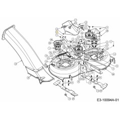 BRACKET BELT KEEPER RH 783-09376637 ORIGINAL MTD