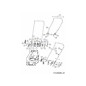 COLONNE D'ADAPTATEUR GAUCHE 687-05303637 ORIGINAL MTD COLONNE D'ADAPTATEUR GAUCHE 687-05303637 ORIGINAL MTD