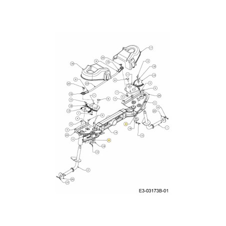 STEERING BOLT 711-04562 ORIGINAL MTD | Newgardenstore.eu