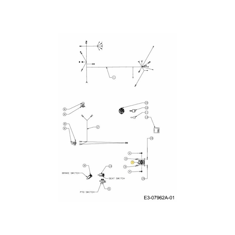 Magnetschalter 725-1426A Original MTD