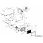 ALLOGGIAMENTO DEL FILTRO DELL'ARIA 751-14825 ORIGINALE MTD