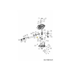 PISTONE STIHL 751-19468 ORIGINALE MTD | Newgardenstore.eu