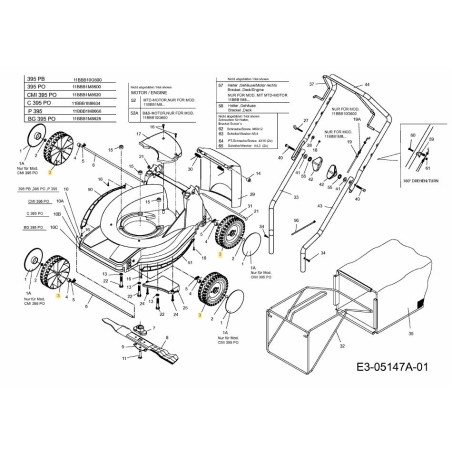 WHEEL SG-485550 ORIGINAL MTD | Newgardenstore.eu