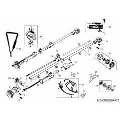 Wellengehäuse oben 092.63.742 Original montiert | Newgardenstore.eu