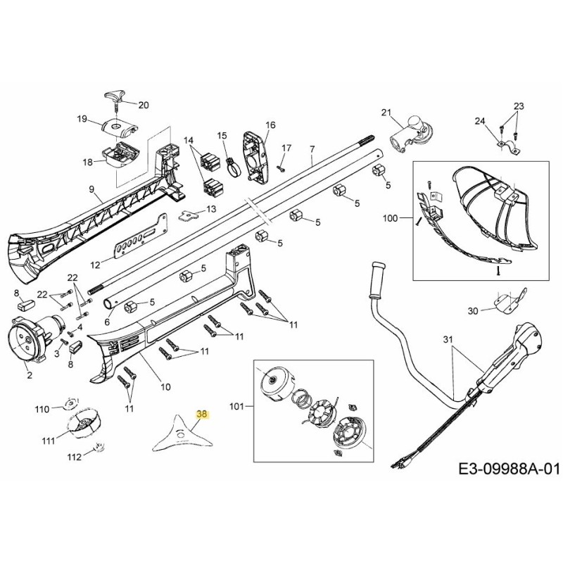 LAMA 092.63.923 ORIGINALE MTD