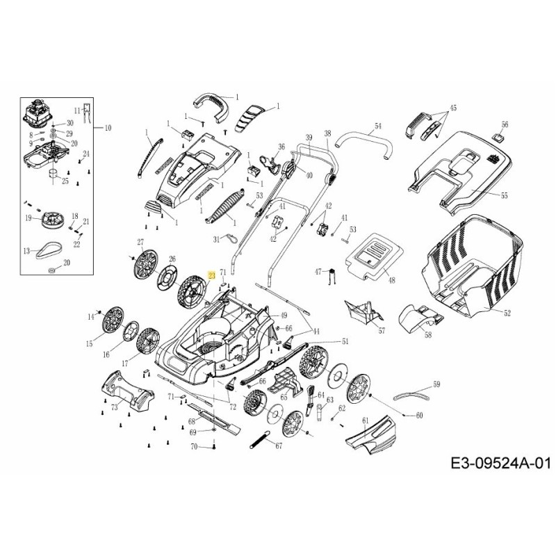 RUEDA 092.64.490 ORIGINAL MTD