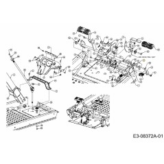 PLACA DE COJINETE 703-08690 ORIGINAL MTD | Newgardenstore.eu