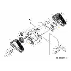 SCARPA SCIVOLANTE 731-09608 ORIGINALE MTD