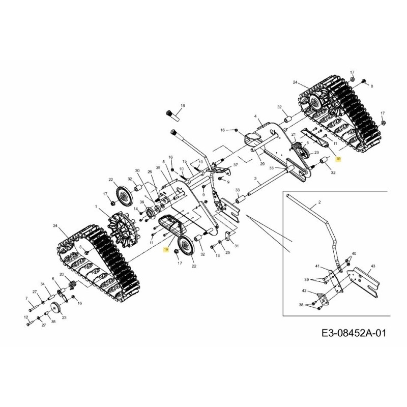Gleitschuh 731-09608 Original MTD