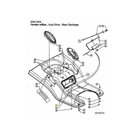 Werkzeugkasten 731-2547 Original MTD | Newgardenstore.eu