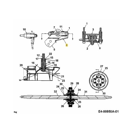 Spring 732-0925 ORIGINAL MTD | Newgardenstore.eu