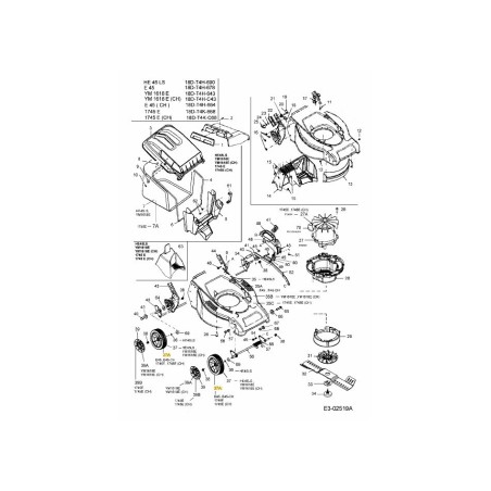 WHL COMP 200x50 NON-BB IDLE 734-04090 ORIGINALE MTD | Newgardenstore.eu