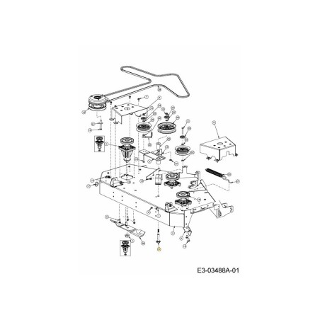 Schulterschraube 738-05049A Original MTD | Newgardenstore.eu