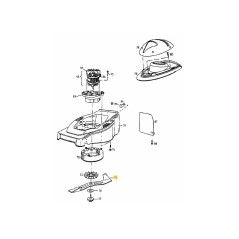 Klinge 16" 40CM 742-0805 ORIGINAL MTD