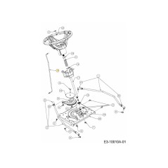 BIELLA CONT CROCIERA/FRENO 747-06192A ORIGINALE MTD | Newgardenstore.eu