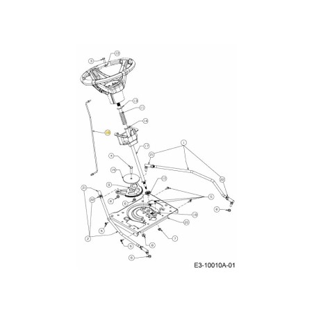 VARILLA:CONT:CRUZ/FRENO 747-06192A ORIGINAL MTD | Newgardenstore.eu