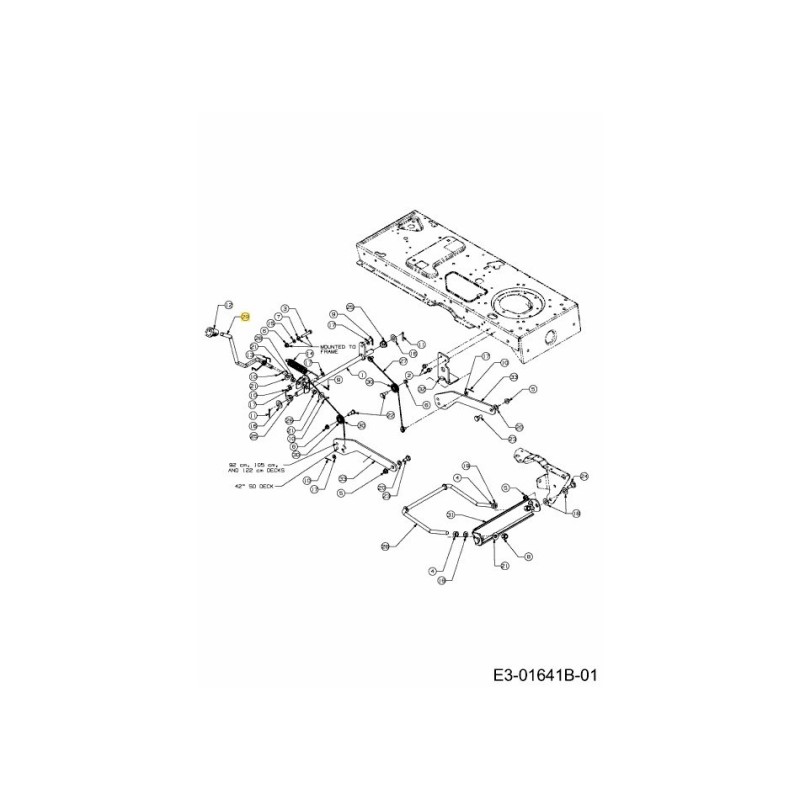 LIFT:ARM 747-1280 ORIGINAL MTD