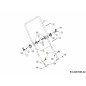 MANUBRIO BASSO 749-07297637 ORIGINALE MTD MANUBRIO BASSO 749-07297637 ORIGINALE MTD
