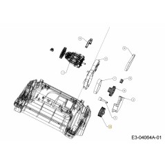 PIGNON DE COURROIE BAS 756-05068 ORIGINE MTD