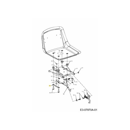 SELCT:SEAT:ADJ 783-0753 ORIGINAL MTD | Newgardenstore.eu