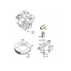 CINGHIA TRAPEZOIDALE 0039204 ORIGINALE MTD