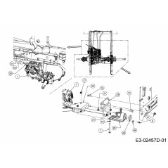 TRANSMISIÓN LATCH 683-05331-Z ORIGINAL MTD | Newgardenstore.eu